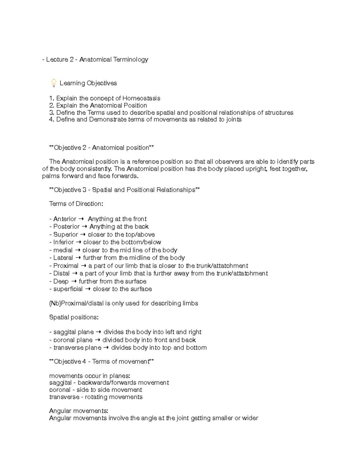 spatial-and-positional-anatomical-terminology-lecture-2-anatomical