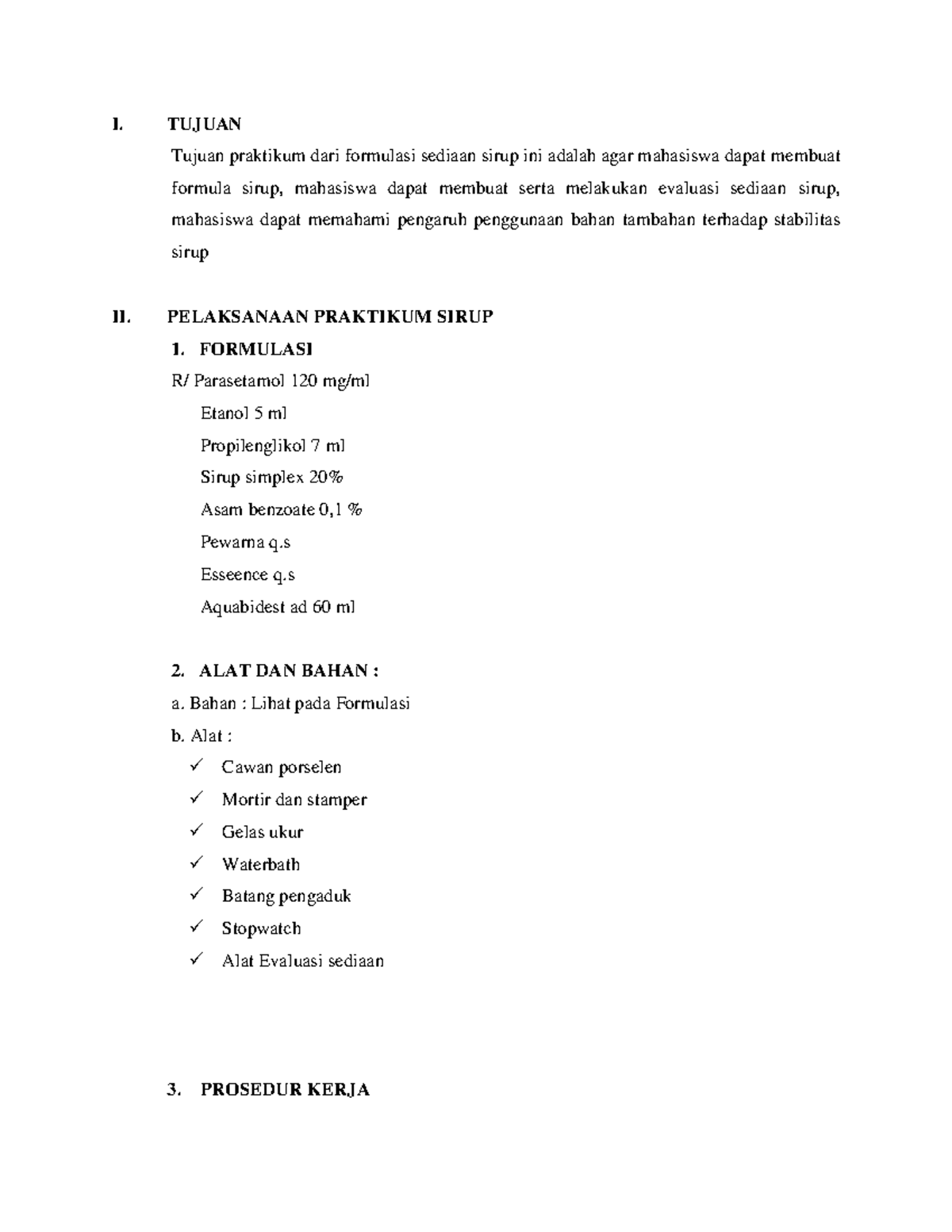 Formula Percobaan Semisolid - I. TUJUAN Tujuan Praktikum Dari Formulasi ...