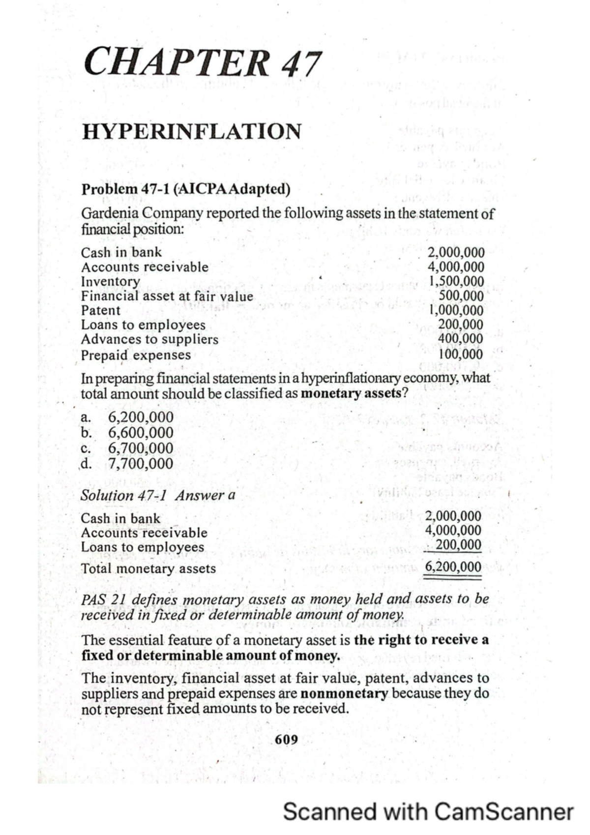Hyperinflation - PFA Hyper - Intermediate Accounting III - Studocu