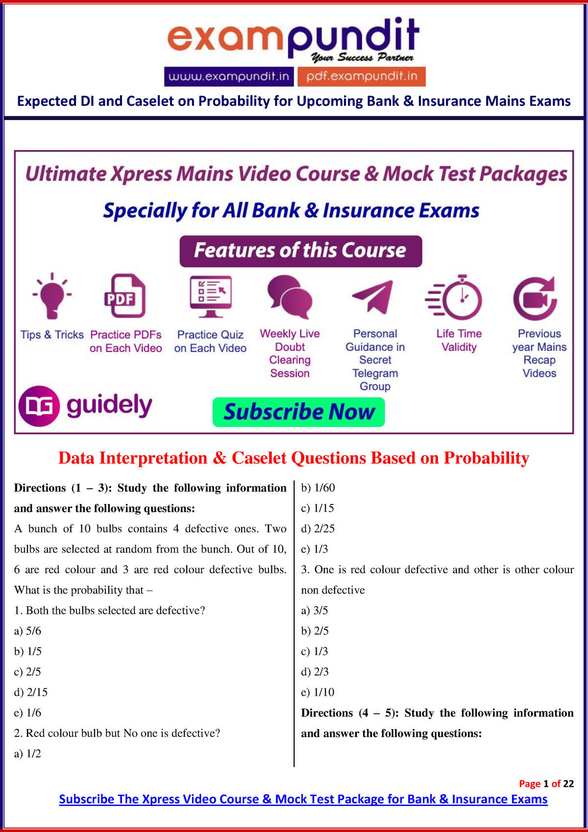 Di-and-caselet-questions-based-on-probability-for-sbi-clerk-rbi-asst ...