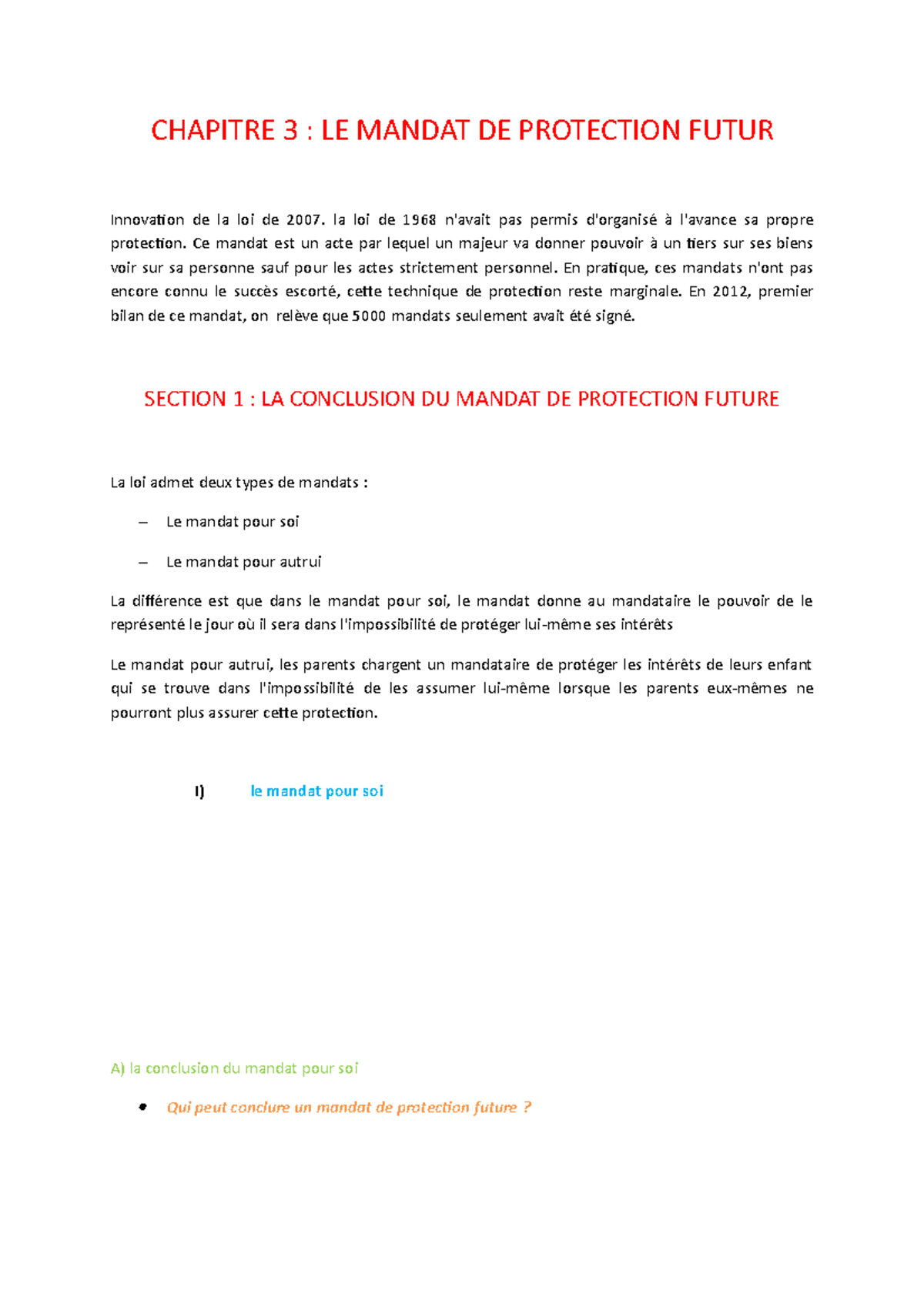 Notice Mandat De Protection Future – MLLOWV