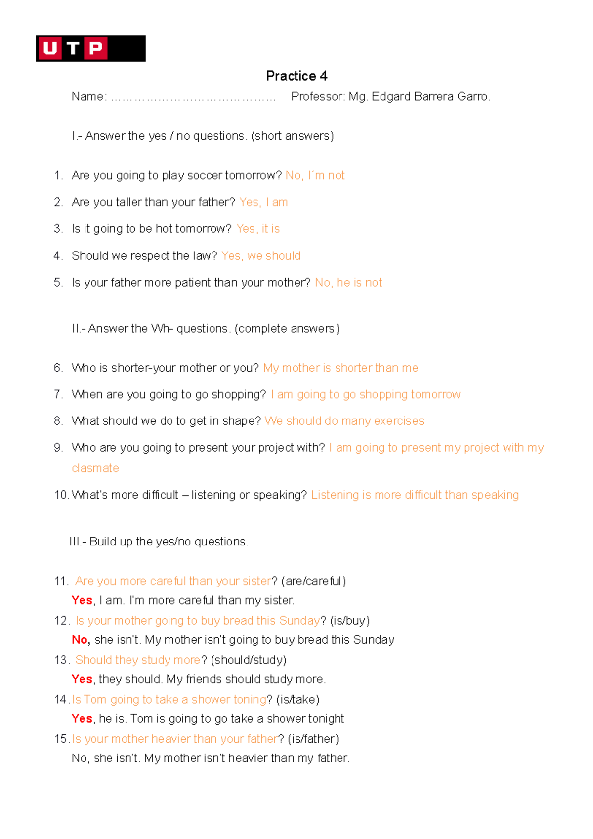 Practice 4 - practica 4 - Practice 4 Name ...
