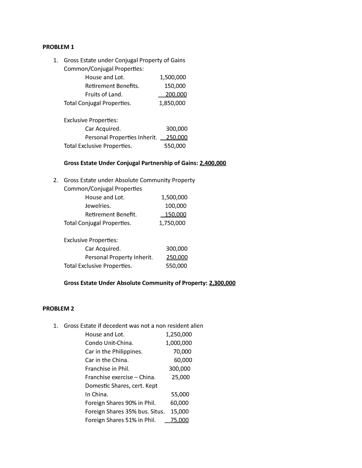 business-tax-assignement-problem-1-1-gross-estate-under-conjugal