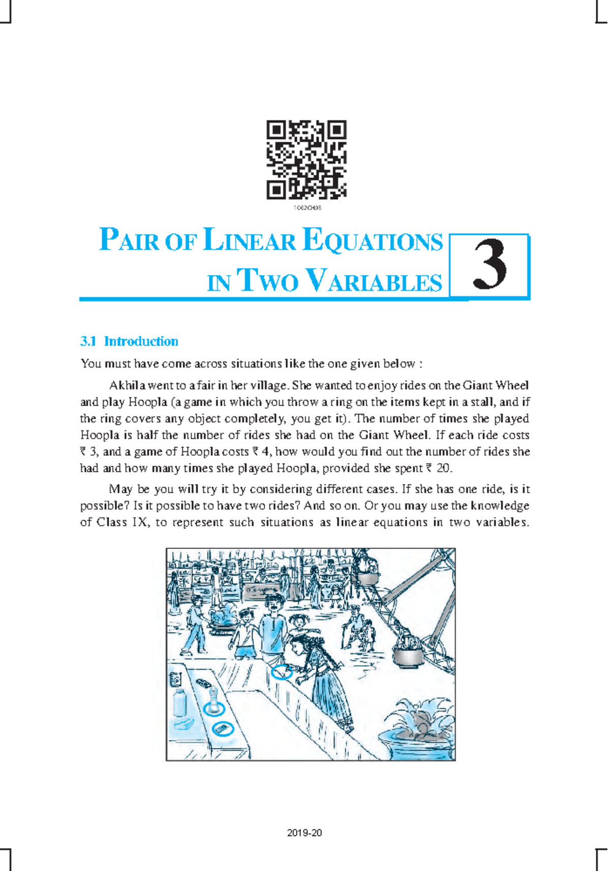 Ncert Class 10 Math Chapter 3 - 38 MATHEMATICS 3 3 Introduction You ...