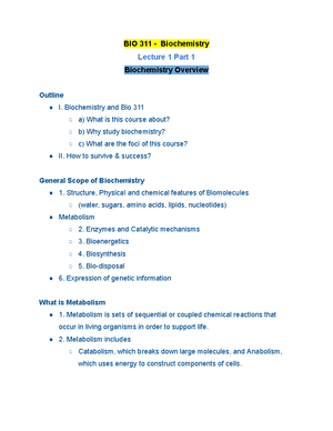 Bio 311 Spring 2023 HW #1 - Biology 311 Spring 2023 Homework Assignment ...