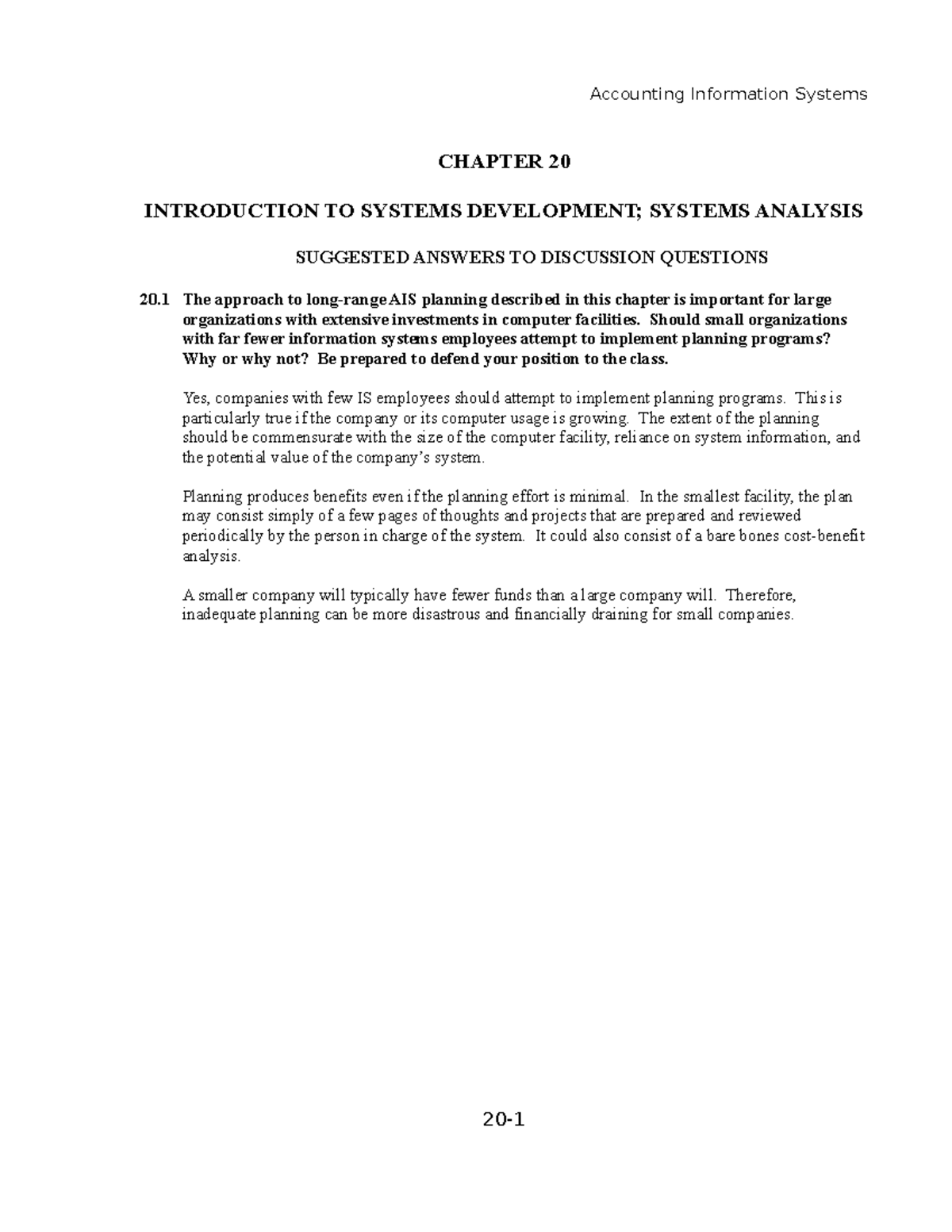 Rais12 SM CH20 - Notes for systems development. For learners - CHAPTER ...
