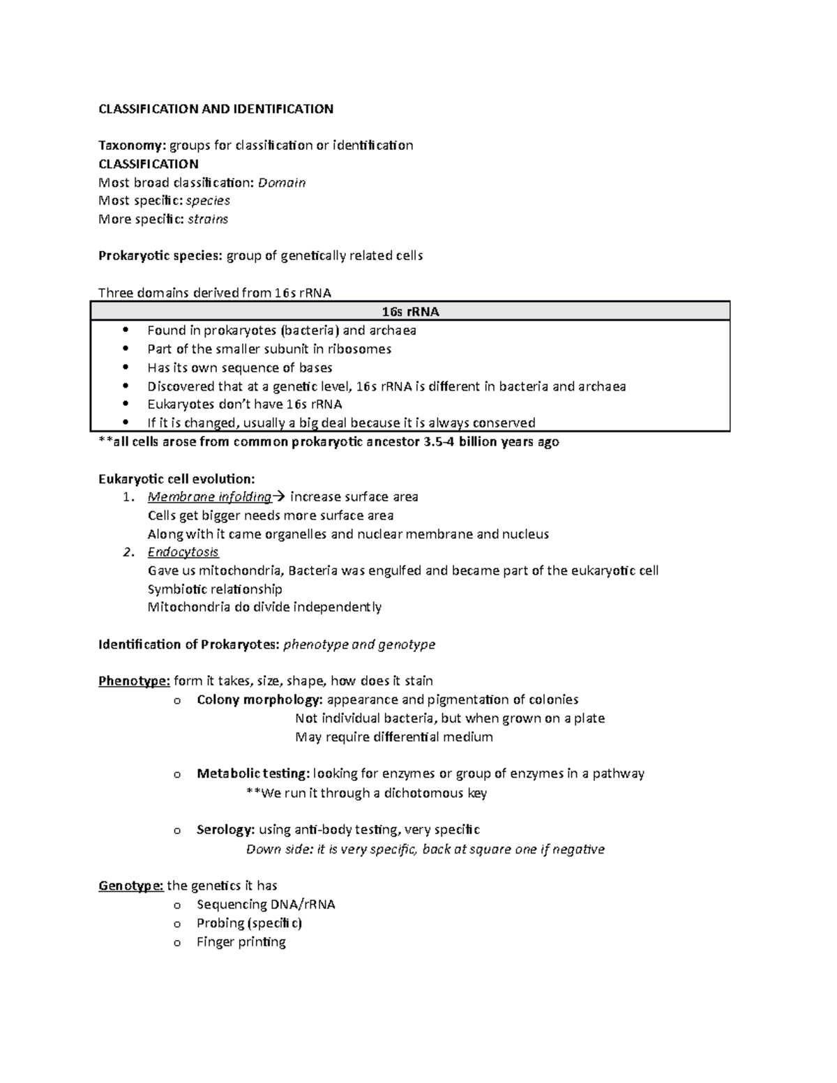 Classification AND Identification - CLASSIFICATION AND IDENTIFICATION ...