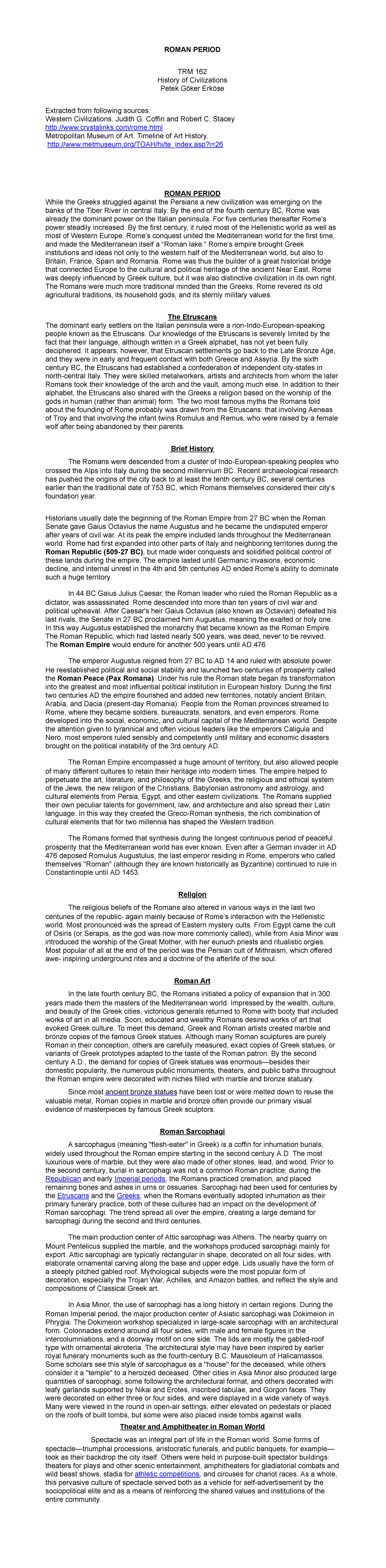 PDF document 2 - Slay - ROMAN PERIOD TRM 162 History of Civilizations ...