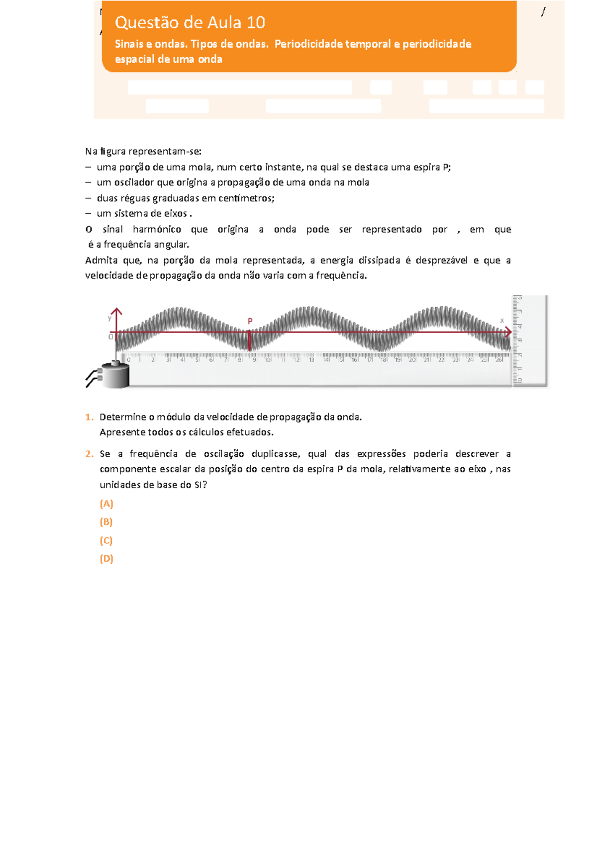 Exercícios Sobre Campo Elétrico E Magnético, Indução Eletromagnética E ...