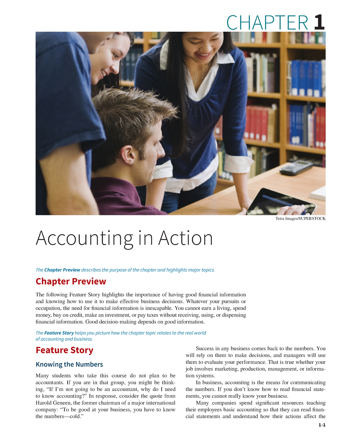 Chapter 01- Accounting In Action - CHAPTER 1 Accounting In Action ...