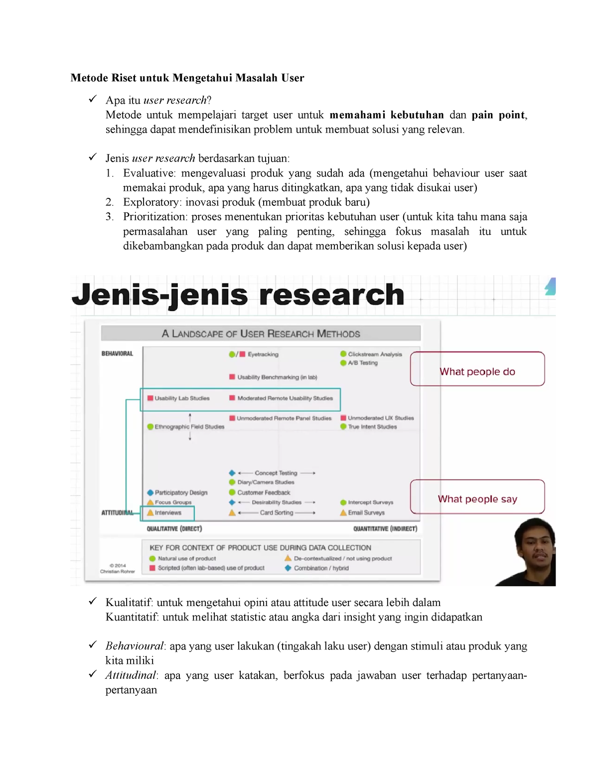 Metode Riset Untuk Mengetahui Masalah User - Jenis User Research ...