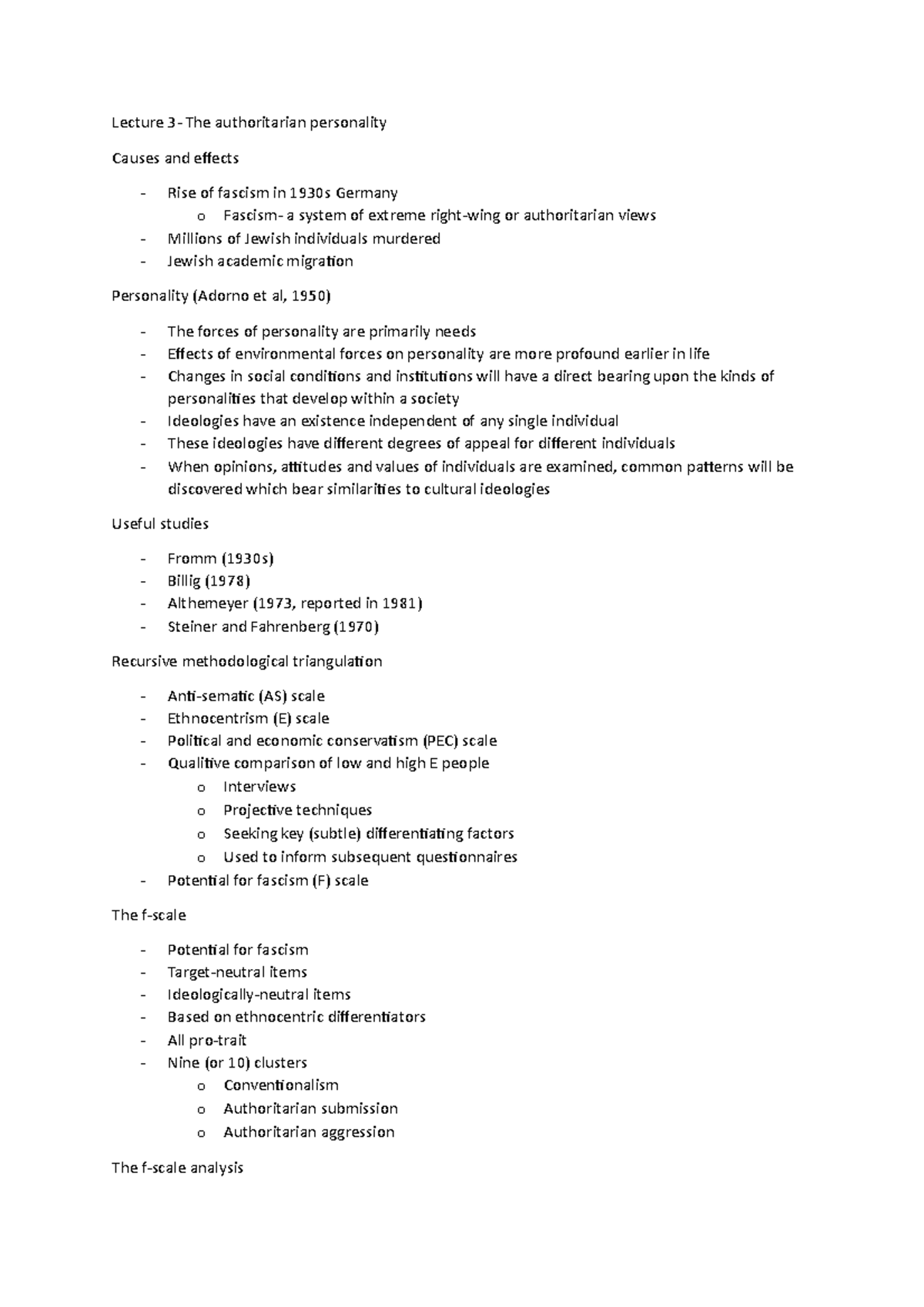 lecture-3-the-authoritarian-personality-lecture-3-the-authoritarian