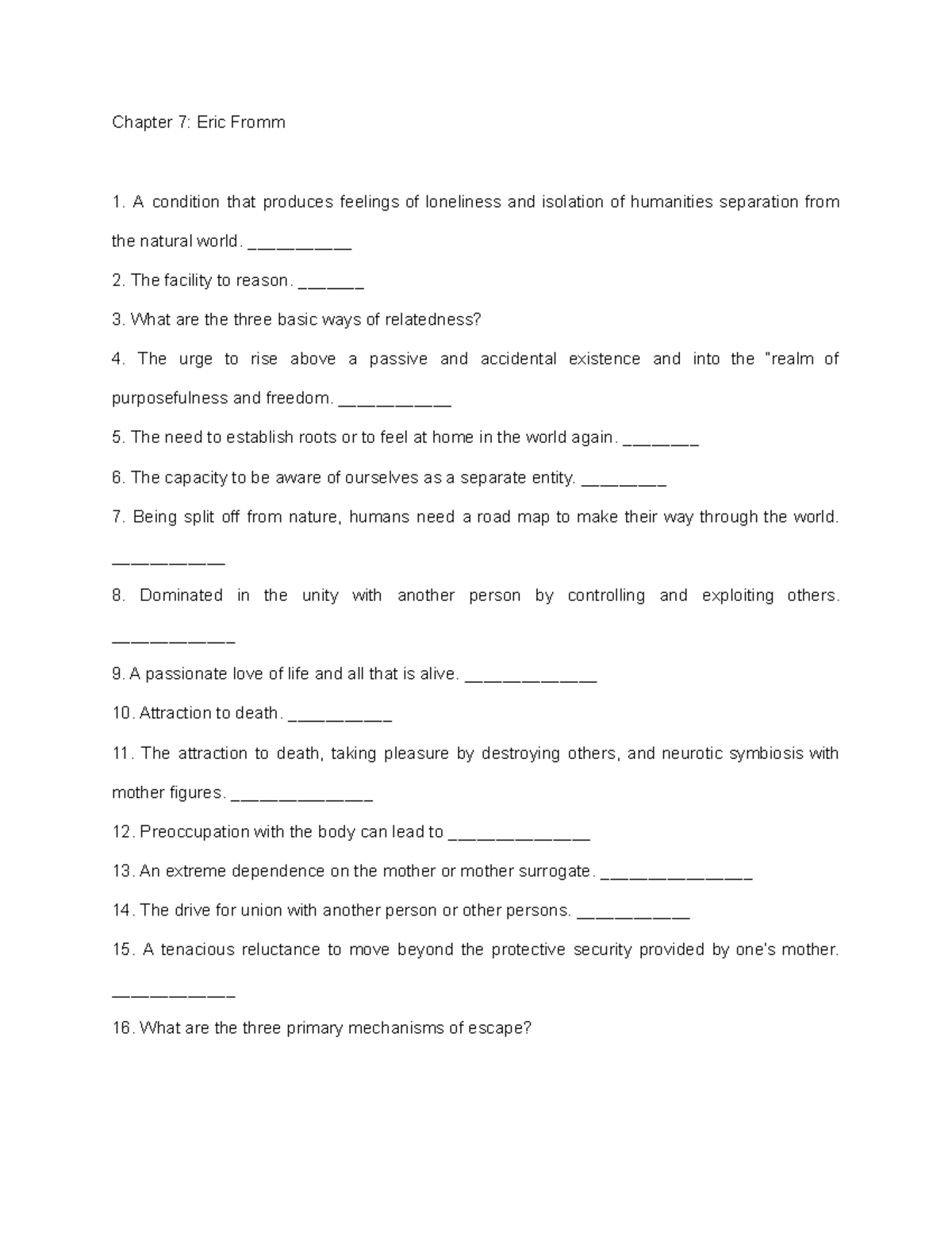 TOP-Chapter-7 - Lecture notes 7 - Theories of Personality - Studocu