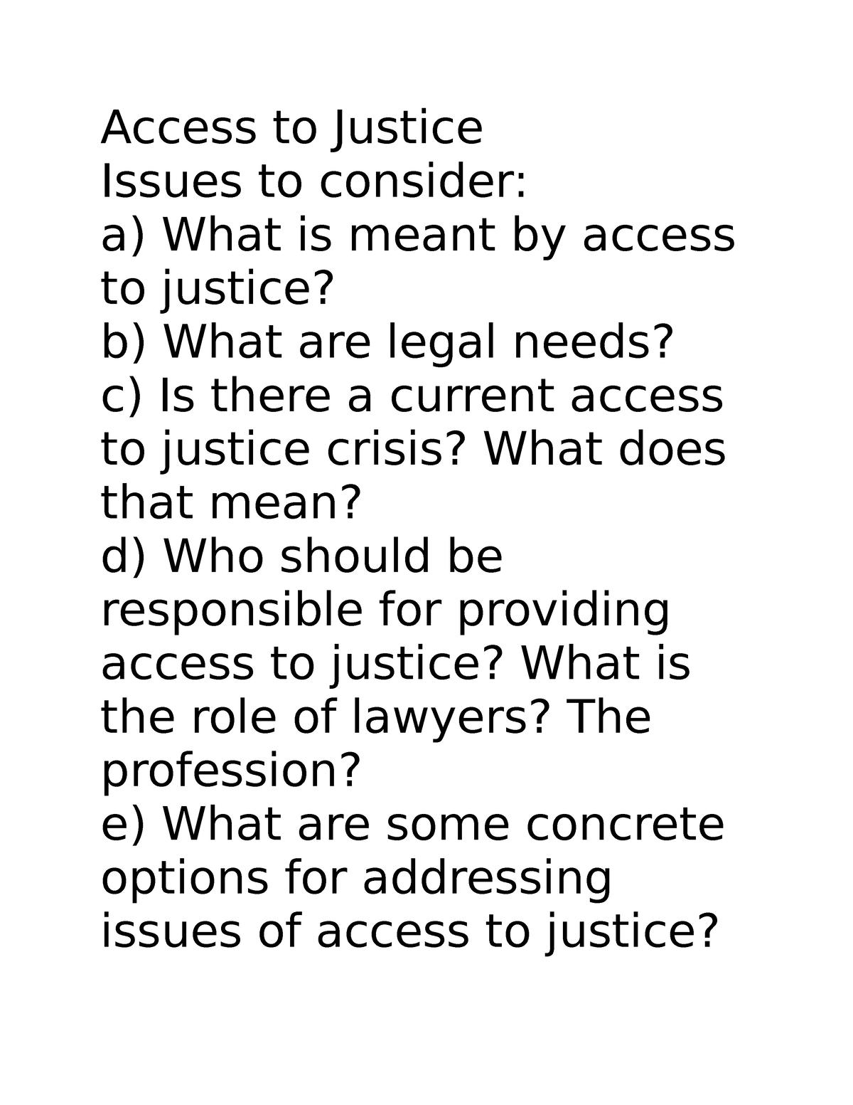 access-to-justice-few-refrences-access-to-justice-issues-to