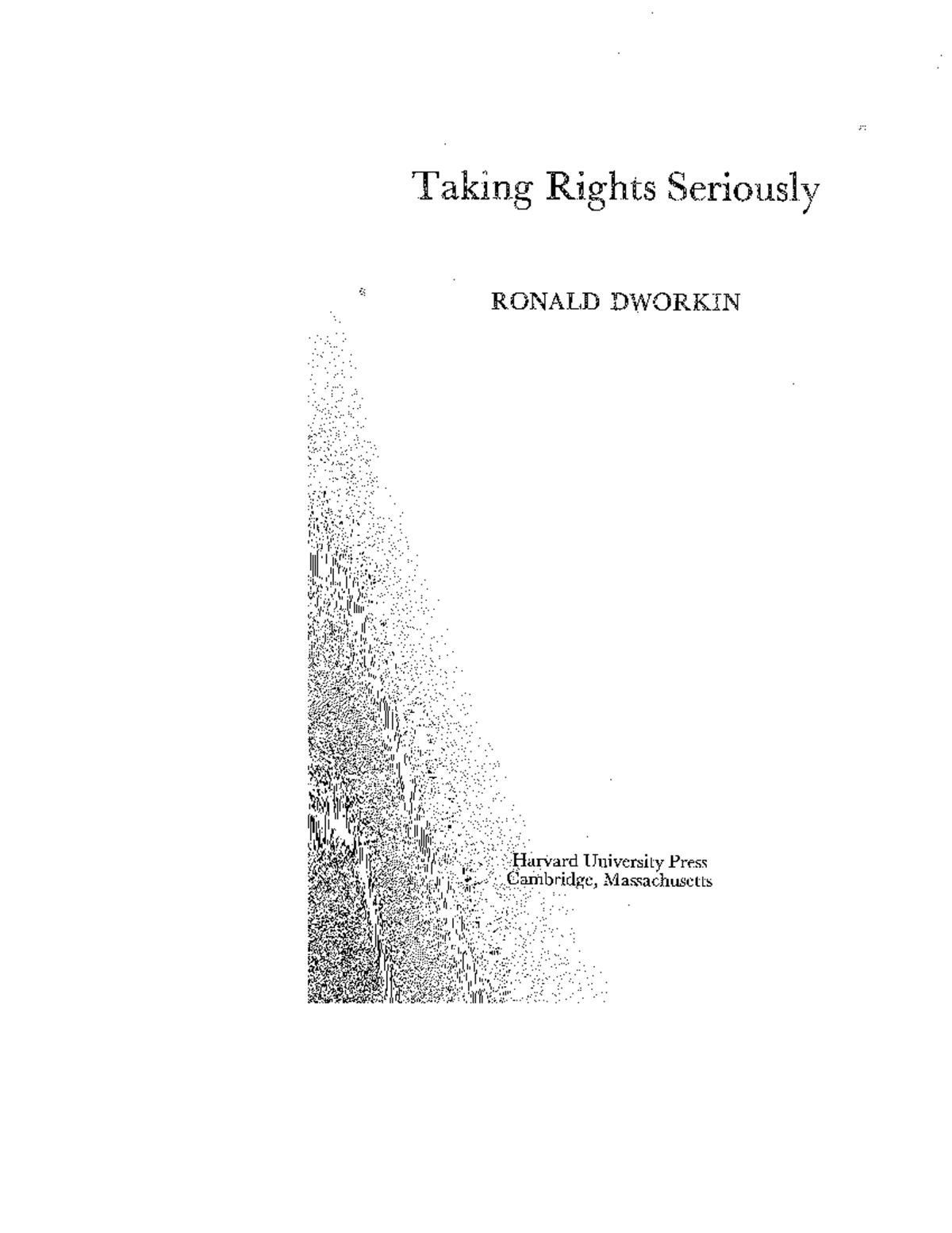 9 Ronald Dworkin Hard Cases Philosophy of law Studocu