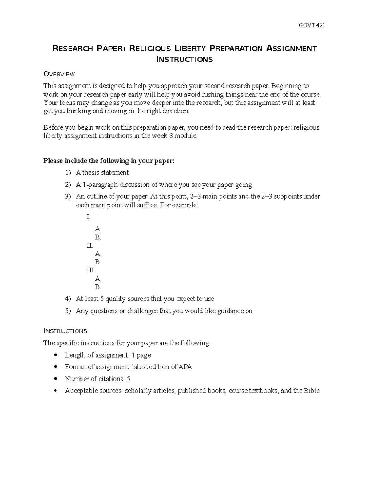 research paper religious liberty