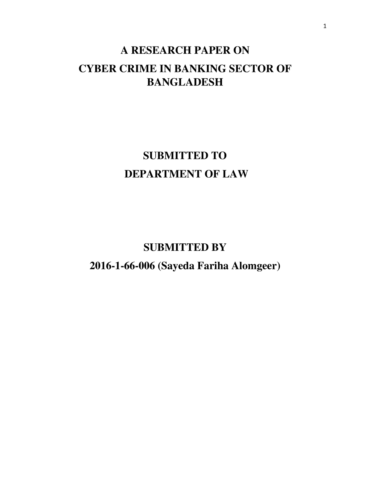 research paper on cyber crime