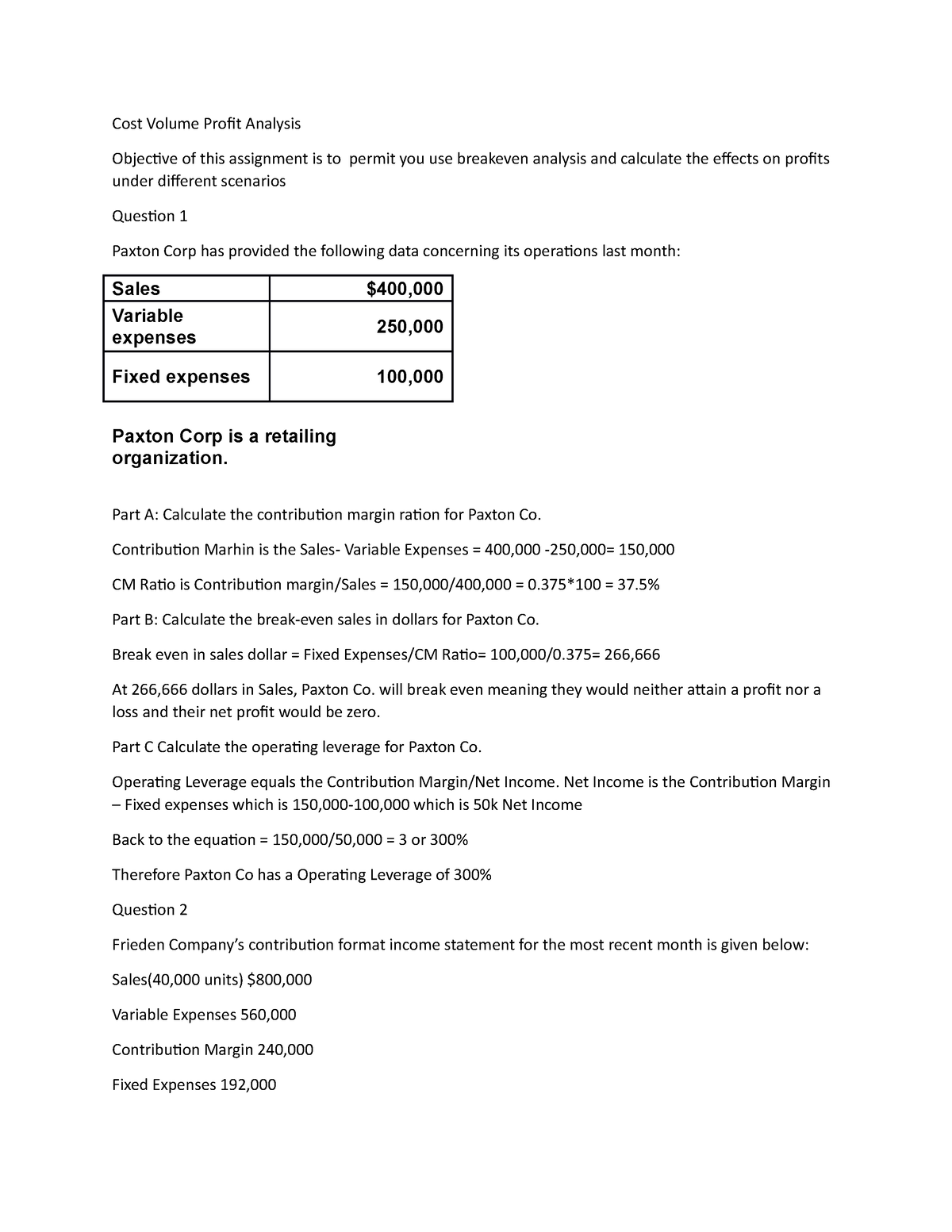 cost-volume-profit-analysis-cost-volume-profit-analysis-objective-of-this-assignment-is-to