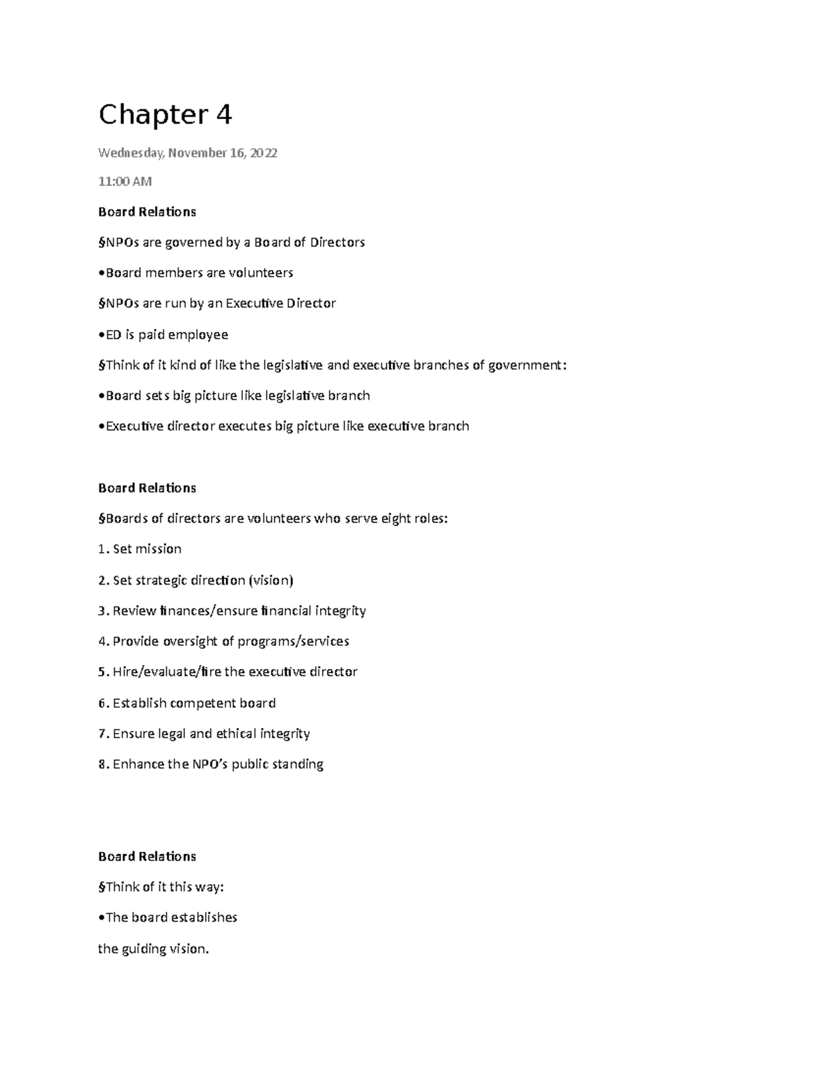 Npoch 4 - Nonprofit Public Relations Chapter 4 Notes - Chapter 4 ...