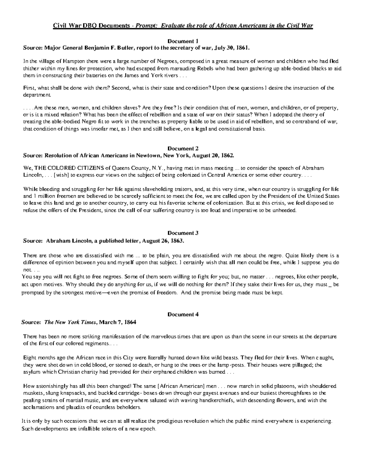 Unlocking The Apush Civil War Dbq: Top Tips & Tricks - xn4536q