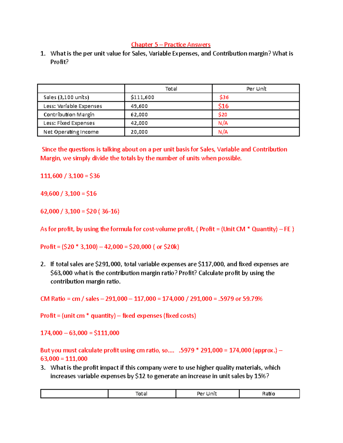 Chapter 5 - Practice Answers (revised) - Chapter 5 – Practice Answers ...