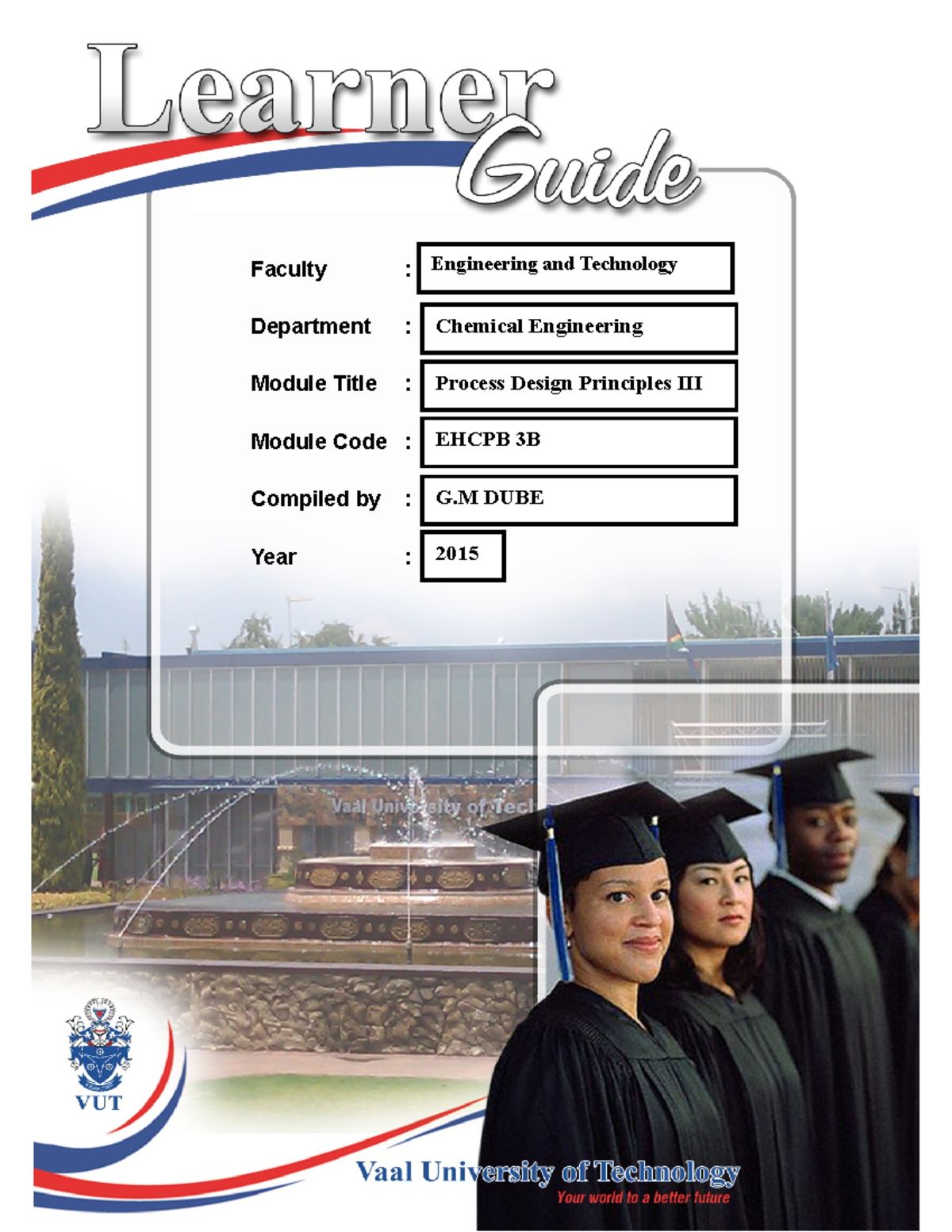 Ehcpb 3B-2015 [ Guide] - Studyguide - Faculty : Department : Module ...