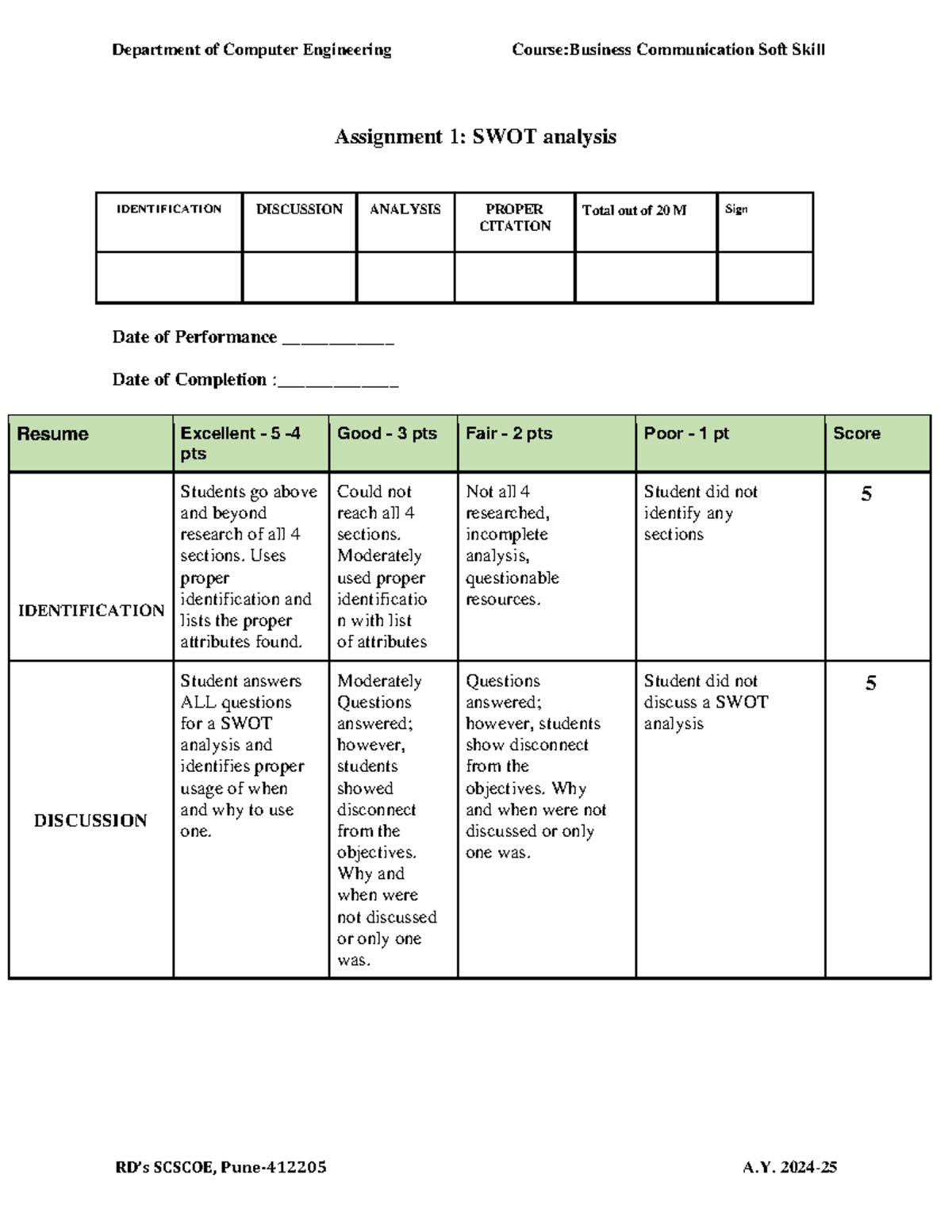 93cd6a8c78e34b98a704d1cf0ab4d76a - Assignment 1: SWOT analysis ...