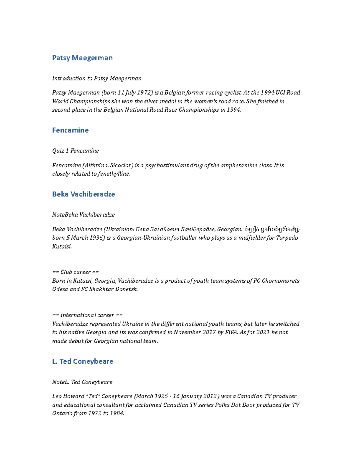 PSY167 Notes Patsy Maegerman - Patsy Maegerman Introduction to Patsy ...