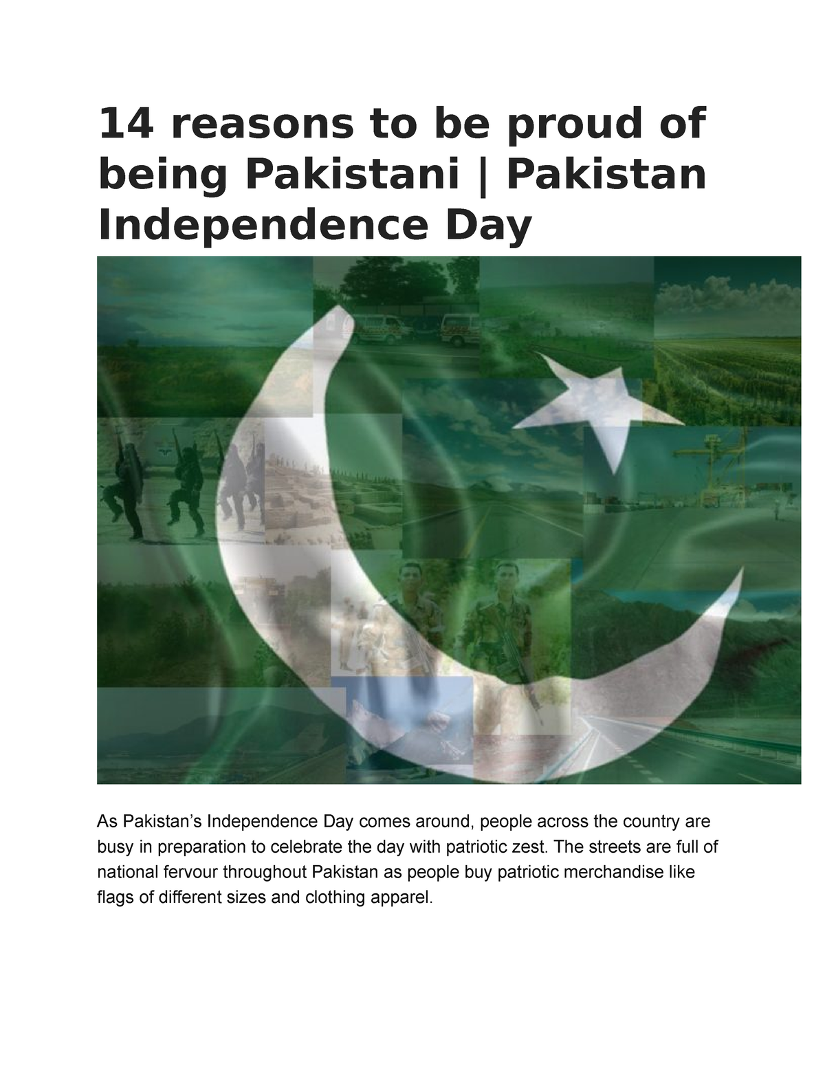 i am proud to be a pakistani essay in urdu