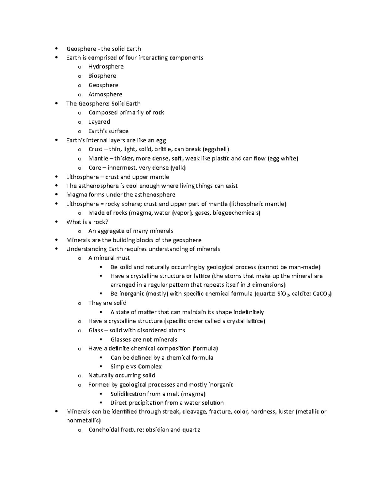 Evo of Earth Midterm 1 - Teacher name: Jackson Njau Notes on the ...