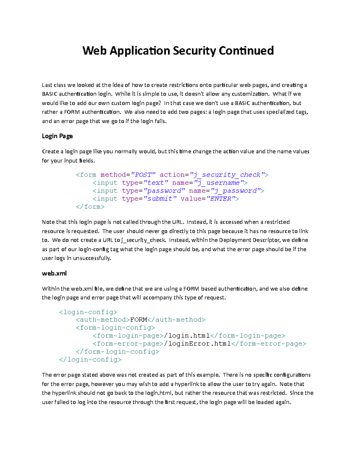 web application security thesis