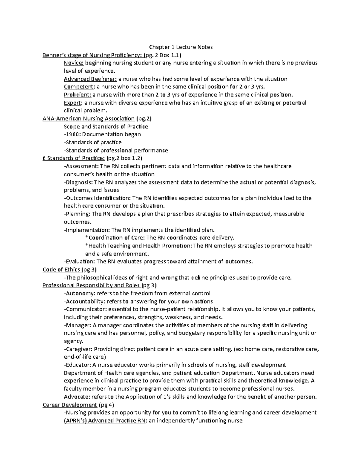 Va Nurse Proficiency Examples - que3t04