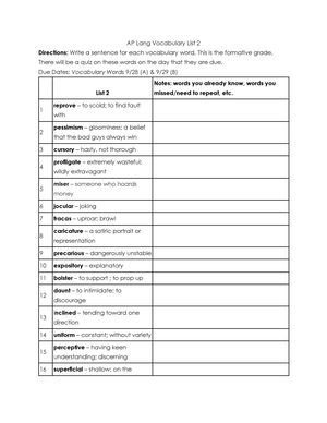 AP+Lang+Vocab+List+4+ - AP Language and Composition Vocab List 4 Using ...