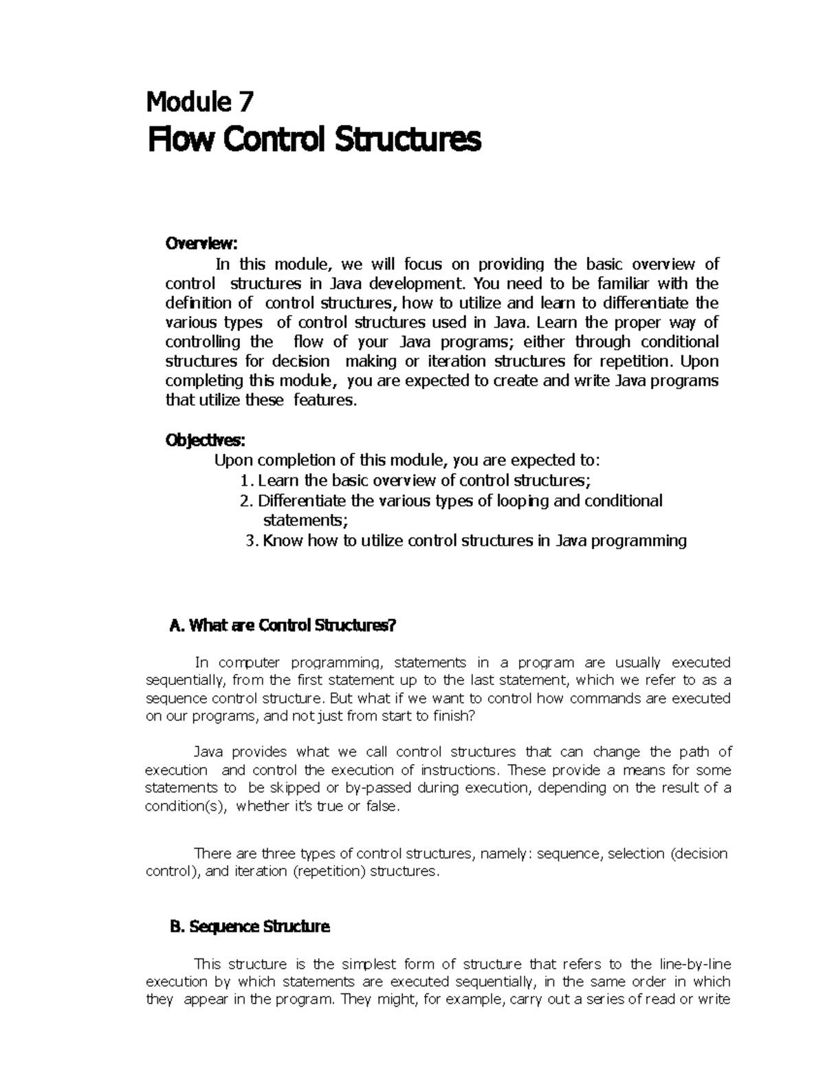 flow-control-structures-module-7-flow-control-structures-overview-in