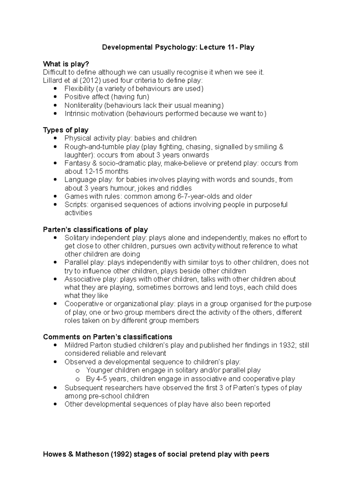 lecture-11-play-developmental-psychology-lecture-11-play-what-is