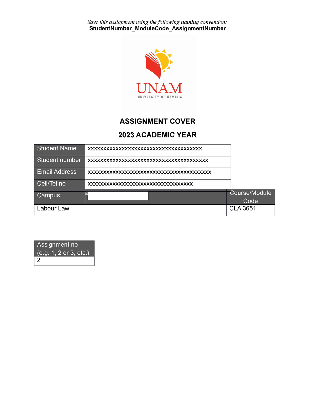 labour law assignment 2