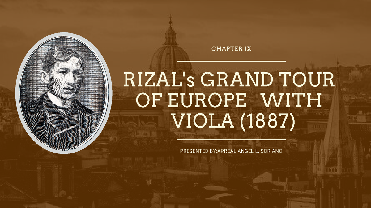 rizal grand tour of europe with viola reflection
