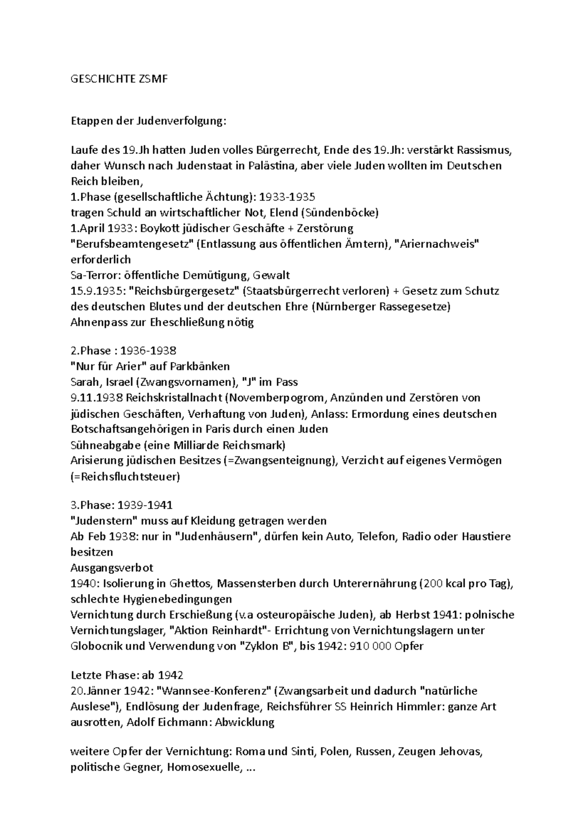 GSK ZSMF 03 23 Judenverfolgung, Österreich, Neutralität Ö