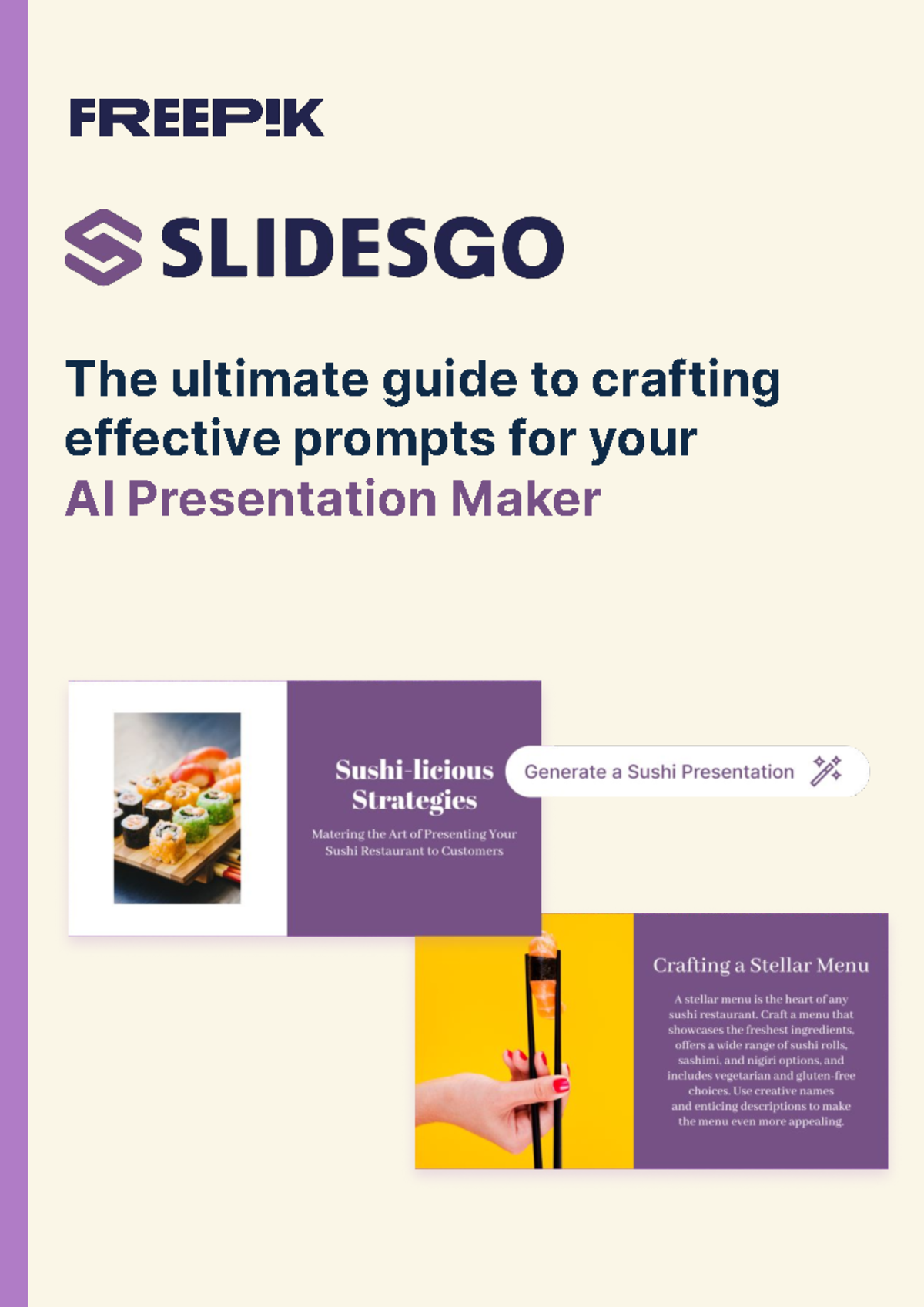 Slidesgo Guide To Writing Effective Prompts For An AI Presentation ...