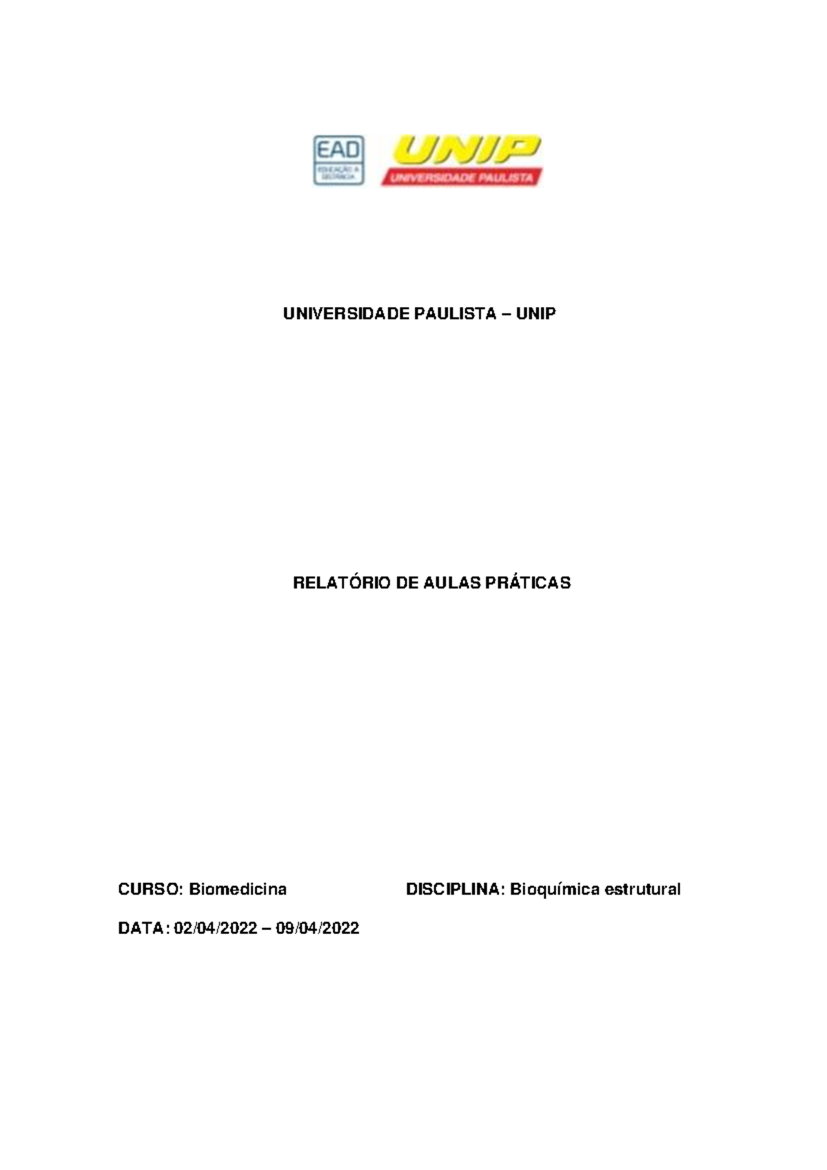 relat-rio-bioqu-mica-universidade-paulista-unip-relat-rio-de-aulas