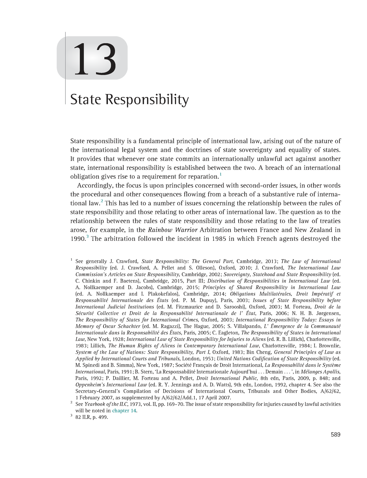 state responsibility assignment