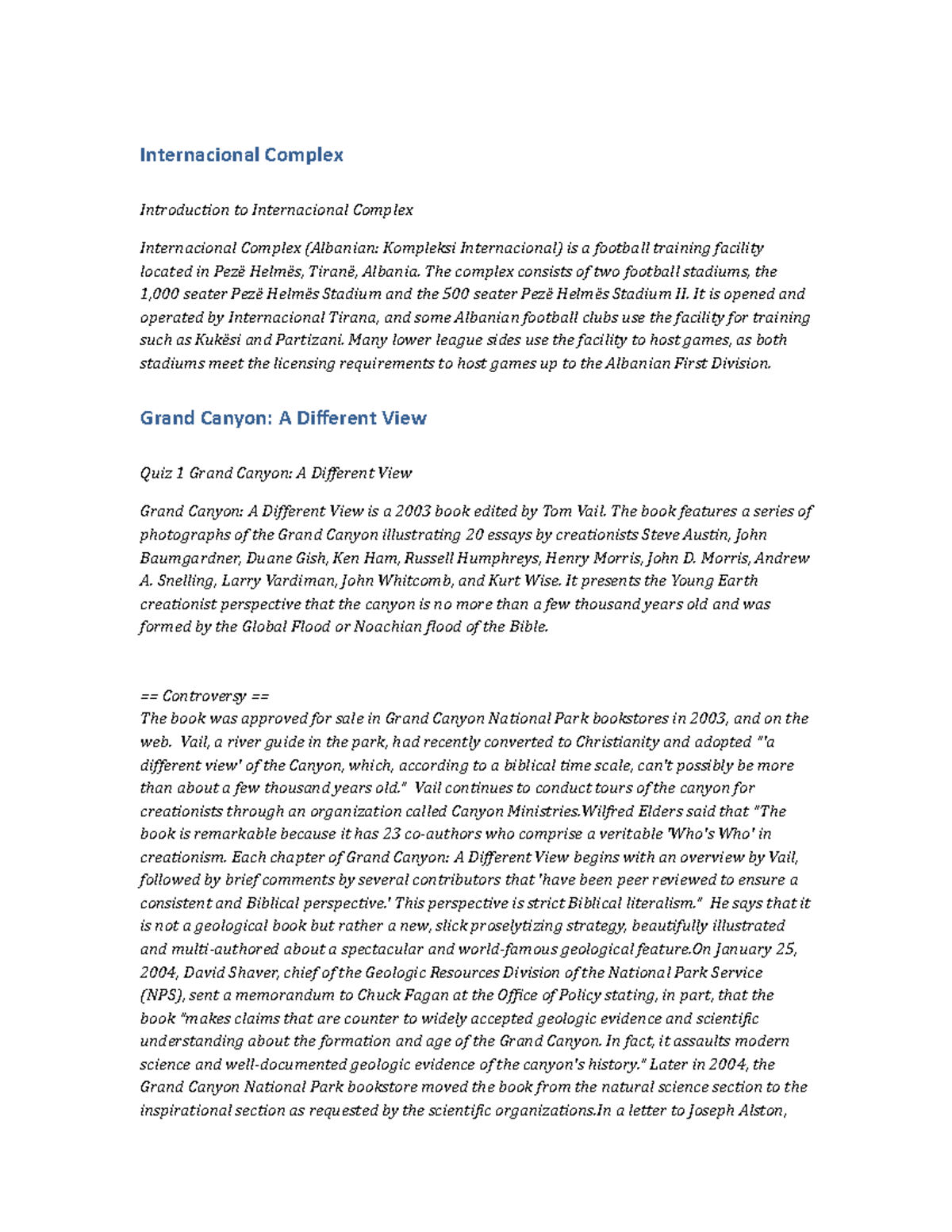 POLS157 Notes Internacional Complex - Internacional Complex ...