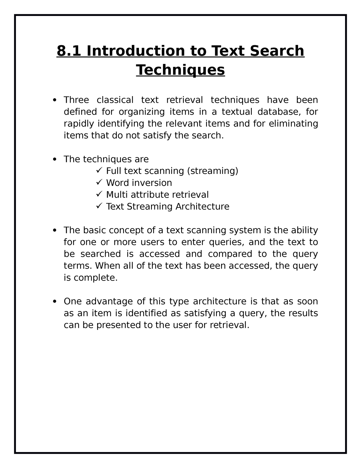 IRS-8TH UNIT - Information Technology - JNTU Kakinada - Studocu