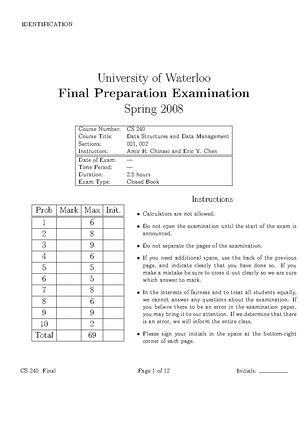 Final Reference Page - ref sheet - Some Recurrence Relations Recursion ...