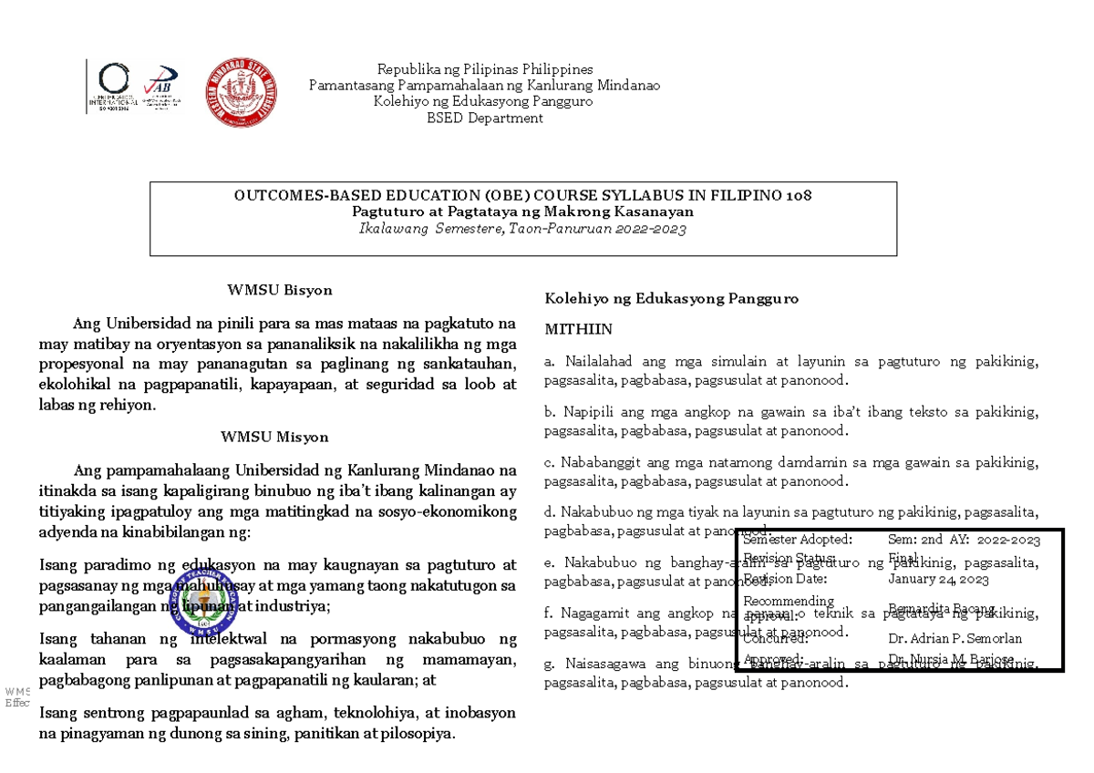 fil108-syllabus-group-2-wmsu-vpaa-fr-015-page-1-of-16-effective-date