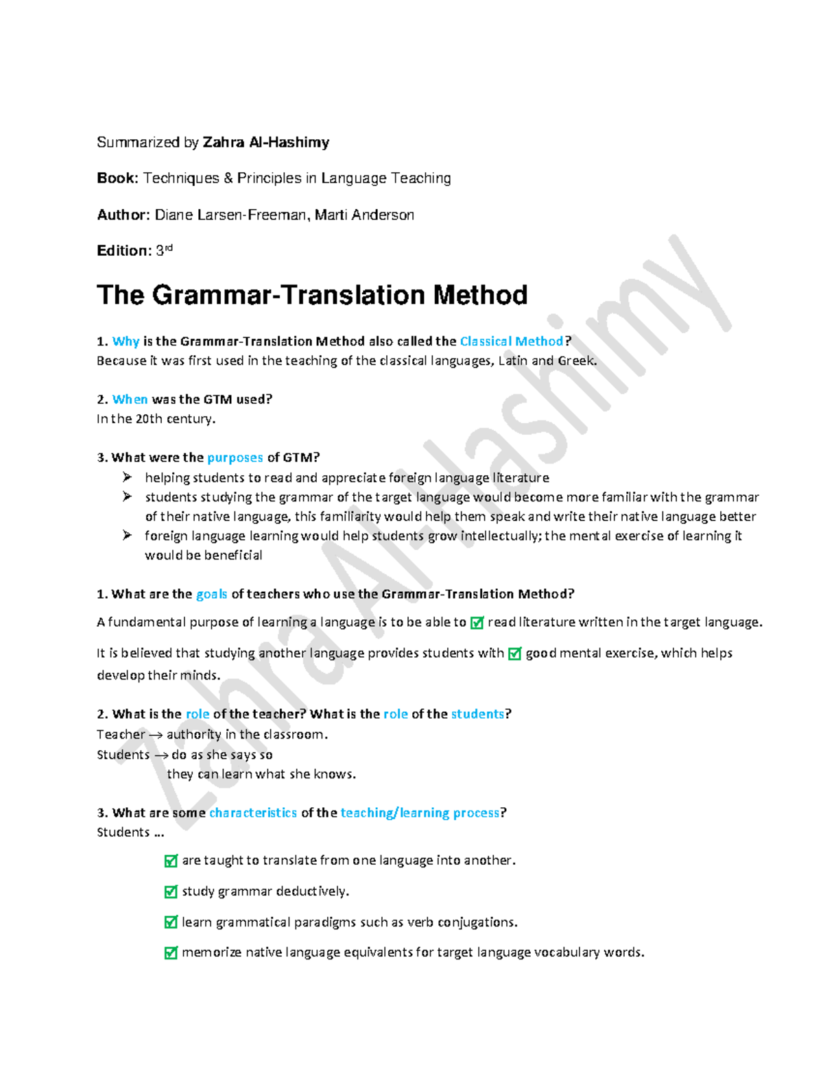 thesis on grammar translation method pdf