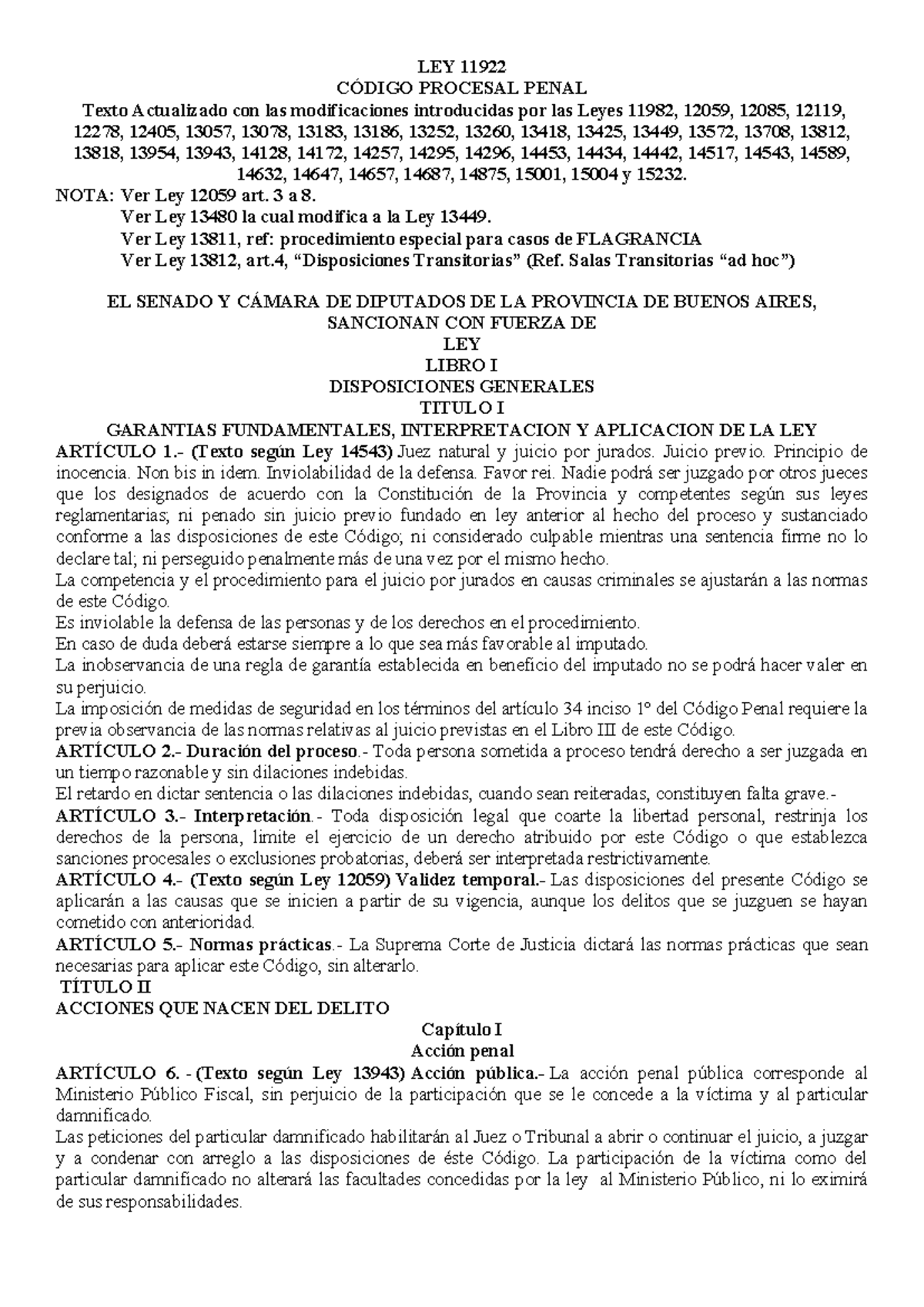 LEY 11922 - - Studocu