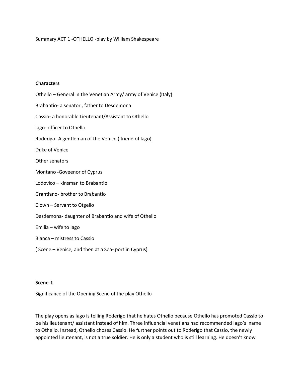 othello-act-1-notes-summary-bca-summary-act-1-othello-play-by