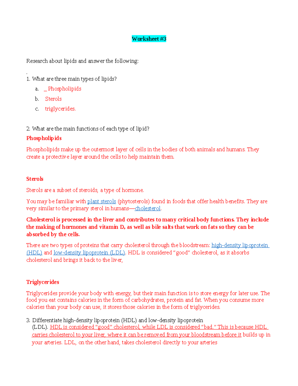 Worksheet keys Pharmacology work sheet with answer Worksheet