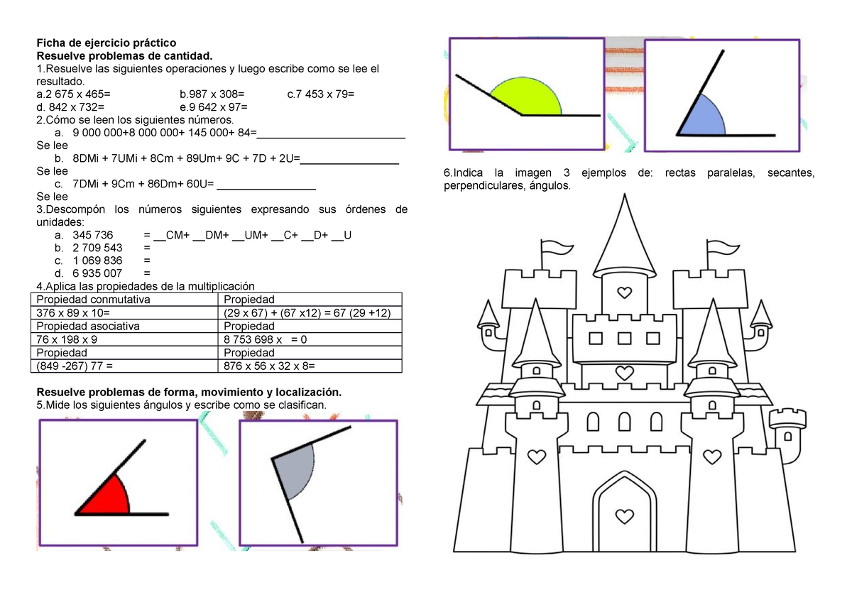 9sem Mat 1-estud - B B Bn - Ficha De Ejercicio Práctico Resuelve ...